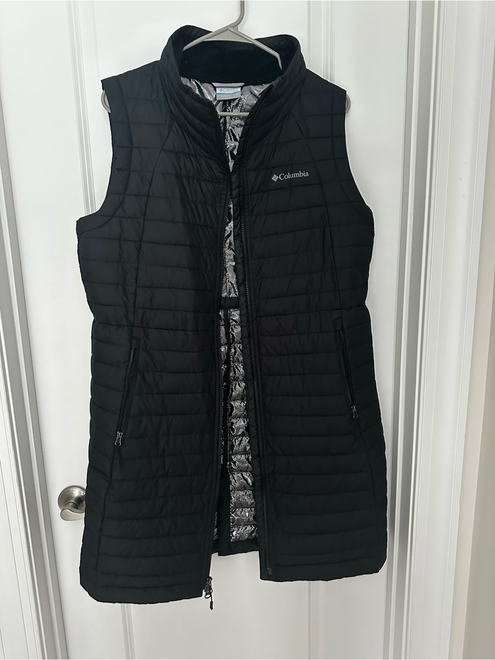 Columbia Black Quilted Puffer Vest | Lightweight Insulated Layer